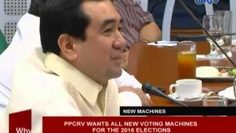 PPCRV wants all-new voting machines for the 2016 elections