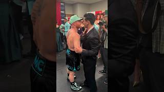 CANELO VISITED BY RYAN GARCIA IN CHANGING ROOMS POST FIGHT | JAIME MUNGUÍA