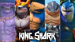 Evolution of King Shark in games