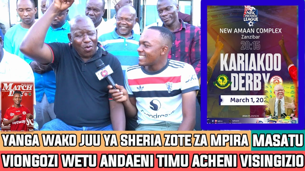 MZEE MASATU|VIONGOZI ACHENI UOGA NA VISINGIZIO ANDAENI TIMU YANGA TUNAMFUNGA|YANGA IKO JUU YA SHERIA