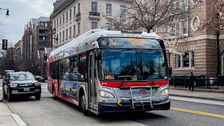 WMATA Metrobus: 2011 New Flyer XDE40 #7121 on Route N2 (Short Ride) by OrionVII04 514 views 3 months ago 5 minutes, 25 seconds