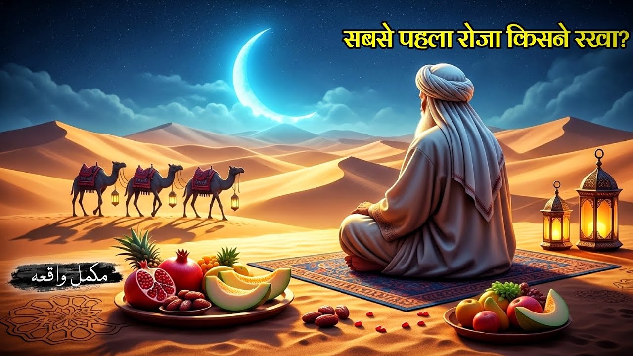 Duniya Ka Sabse Pehla Roza Kisne Rakha? 🤔 | Roze Ki Shuruwat Kaise Hui? Pehla Roza Kisne Rakha Tha?