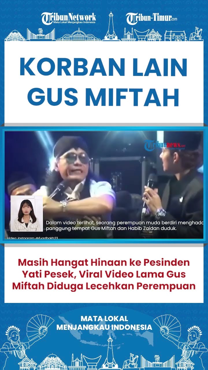 SHORT Korban Wanita Lain Gus Miftah, Usai Hina Pesiden Yati Pesek Viral!