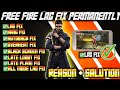 FREE FIRE LAG FIX PERMANENTLY |HOW TO FIX FREE FIRE LAG PROBLEM| FREE FIRE LAG FIX 1GB 2GB 3GB &amp; 4GB