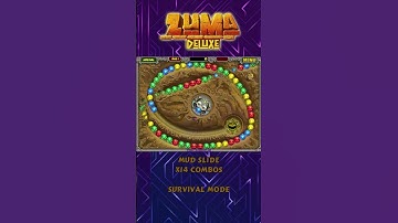 Zuma Deluxe | Creating High Combos in 60 Seconds or Less - Mud Slide [x14 Combos]