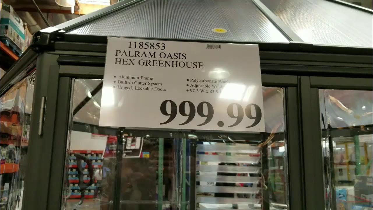 Costco Hex Aluminum GreenHouse! 999!!! YouTube