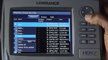 Navionics Lowrance Deleting Tracks