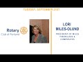 Rotary club of portland weekly meeting september 21 2021