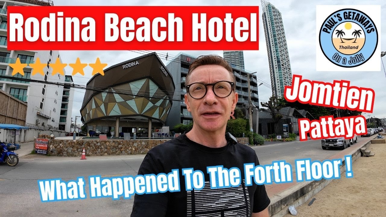 Отель Rodina в Джомтьене 🇹🇭 Доступное жилье рядом с пляжем - Но что случилось с третьим этажом?
