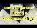 como organizar lucros e dispensas da loja