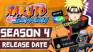 Naruto Shippuden Stopped On Sony Yay! But Why? Season 4 (New Episodes) Release Date In Hindi Dub!