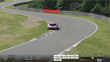 Nurburgring 24h Audi R8 GT3 hotlap (8:03:4) Rfactor2