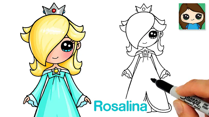 How to Draw Rosalina Super Mario