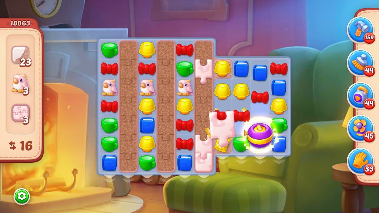 Homescapes Level 18863 No Boosters