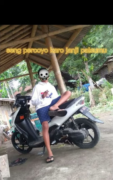 Pancen iki kabeh salahku seng percoyo karo janji palsumu😑