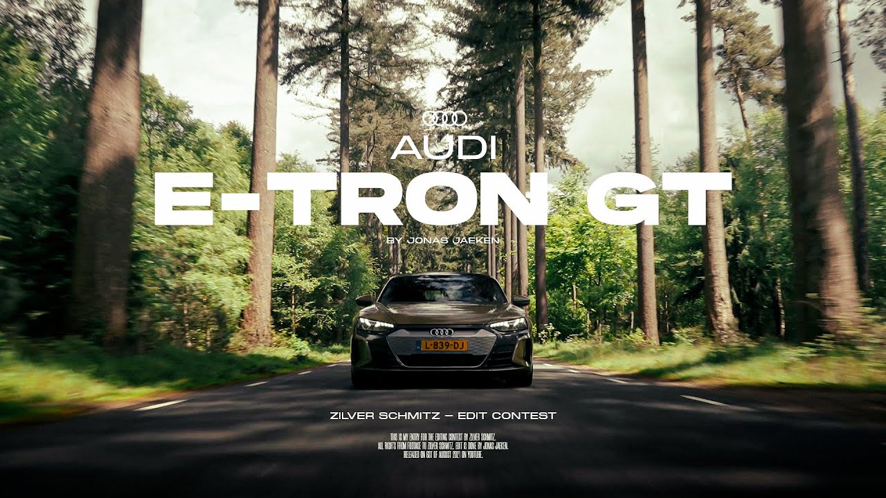 AUDI E-TRON GT // ZILVER SCHMITZ - EDIT CONTEST (4K)