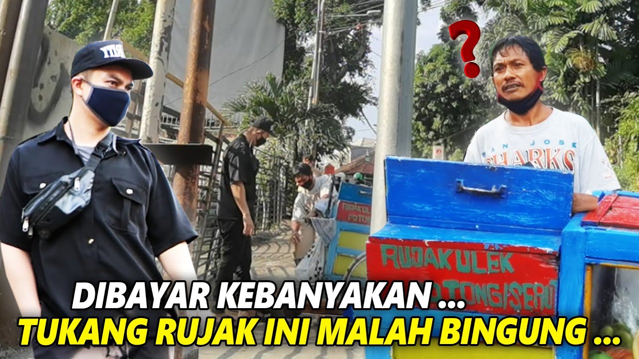 DIKASIH UANG LEBIH MALAH NYENGIR, TRUS UANGNYA DITOLAK ..