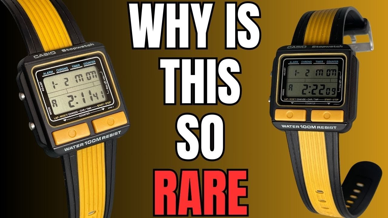 Casio Talk and this 1986 Casio W-500 frozen in time - YouTube