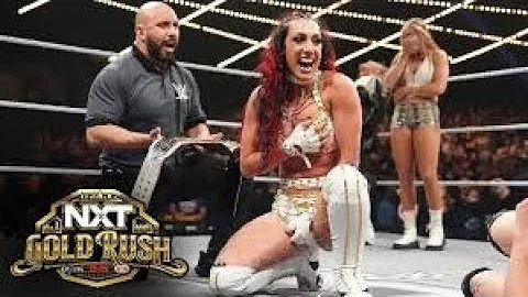 FULL MATCH Jacy Jayne wins title after Culling betray Tatum Paxley NXT Gold Rush 2025 highlights