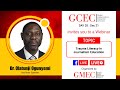 Dr olatunji ogunyemi on global communication education conclave on 21st december 2021