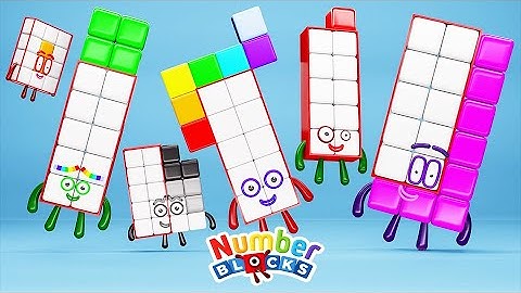 Numberblocks 3d Showcase: 1 to 20!