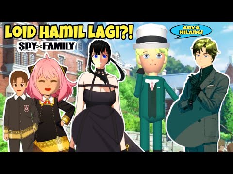 ANYA SPY X FAMILY HILANG! DIBAWA ANYA KW HAMIL YUTA MIO PANIK!SAKURA HAMIL |SAKURA SCHOOL SIMULATOR