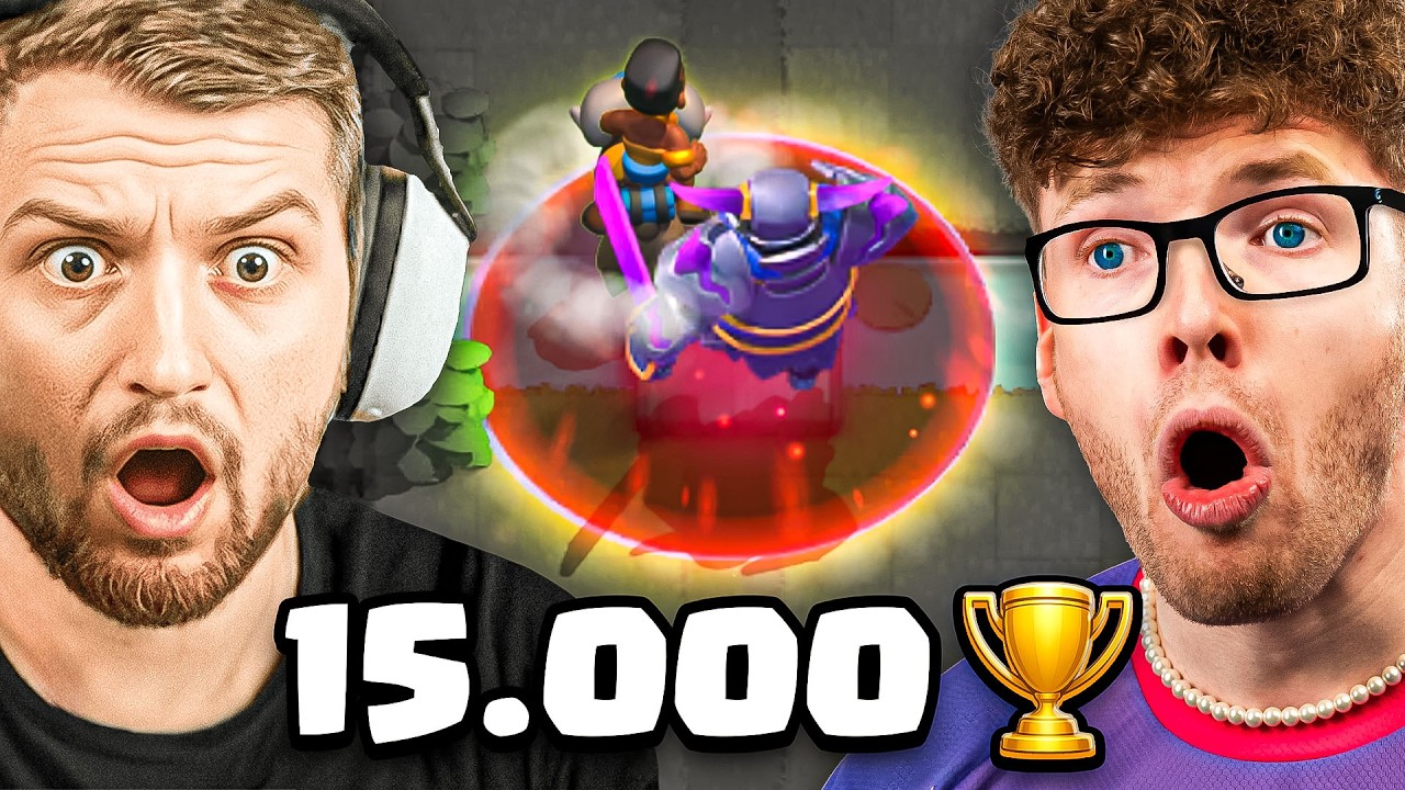 😱🤯TRYMACS 15.000 TROPHÄEN WUNDER... (ich bin sprachlos) | Clash Royale Deutsch