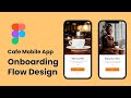 Mobile app ui design in figma   onboarding flow