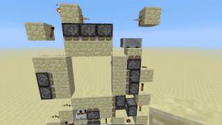 Smallest 3x3 door, 96 blocks! (8x12x1)