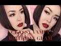 CLASSY VAMPY BIRTHDAY GLAM | 海外コスメ 外国人風 パーティールック