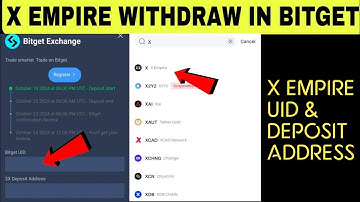 X Empire Airdrop Withdrawal Bitget X Empire Deposit Address & UID | X Empire Bitget Wallet Connect
