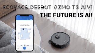 The Future of Robot Vacuum is here! ECOVACS DEEBOT OZMO T8 AIVI 🔥