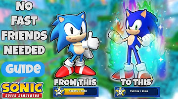 MASTER Characters FAST in Sonic Speed Simulator!
