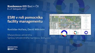 ESRI v roli pomocníka facility managementu