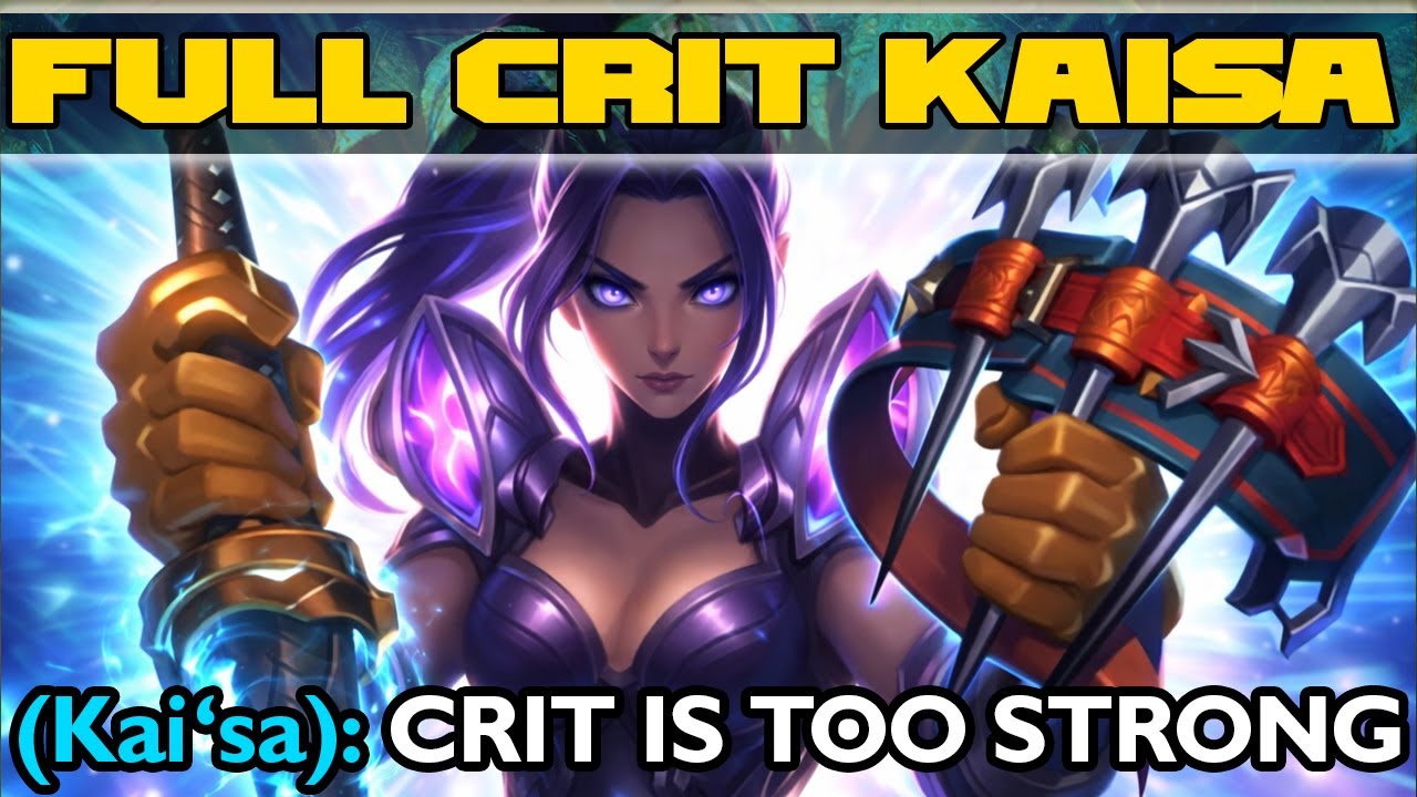 IMPROVED SEASON 16 CRIT KAI'SA BUILD - YouTube