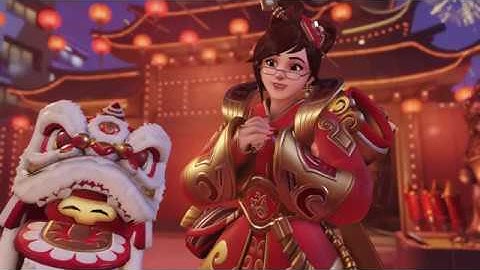 Overwatch Animated Background | Mei