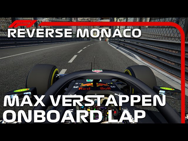 F1 2020 Reverse Monaco | Max Verstappen Onboard | Assetto Corsa class=