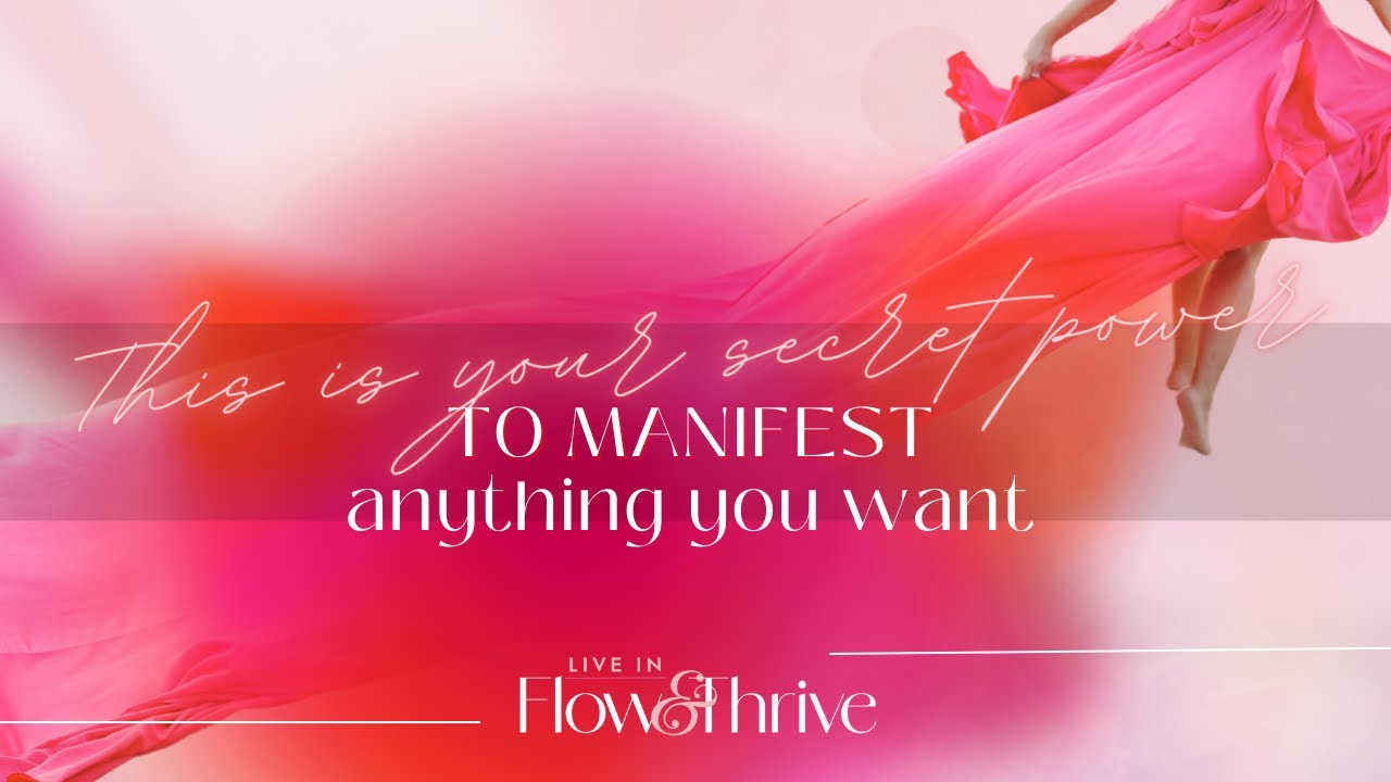 This is your secret power to manifest anything you want - YouTube