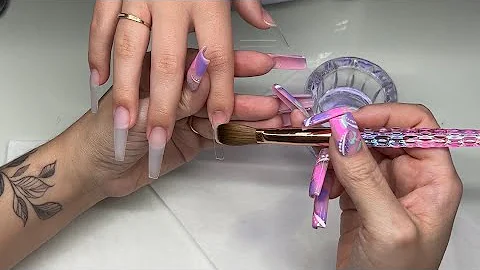 Step by Step Acrylic Nails Tutorial