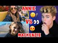 OMG MUST LISTEN! ANNIE LEBLANC VS MACKENZIE ZIEGLER *SINGING EDITION* (THEY ARE SO GOOD) {REACTION}