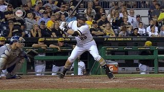 LAD@PIT: Cervelli goes yard with solo shot in the 8th