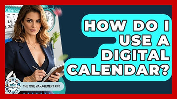 How Do I Use A Digital Calendar? - The Time Management Pro