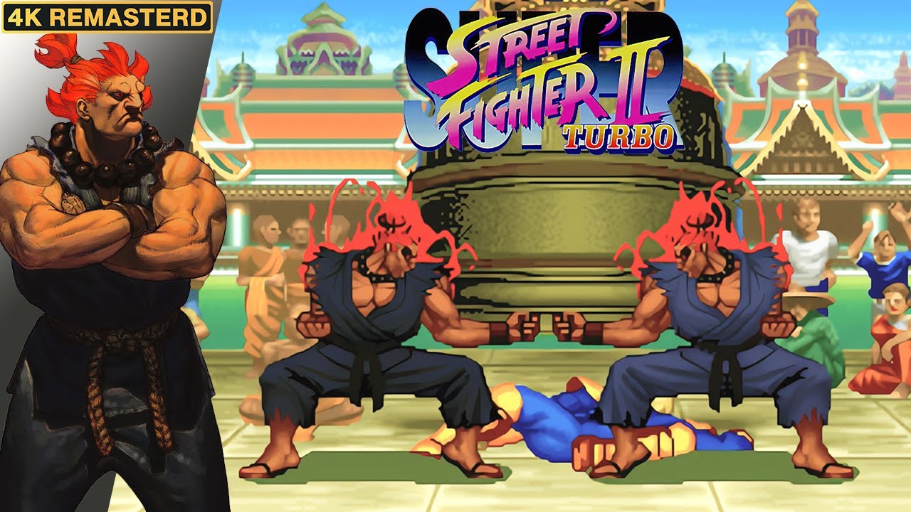 Super Street Fighter II Turbo - Shin Akuma Boss Fight (Arcade