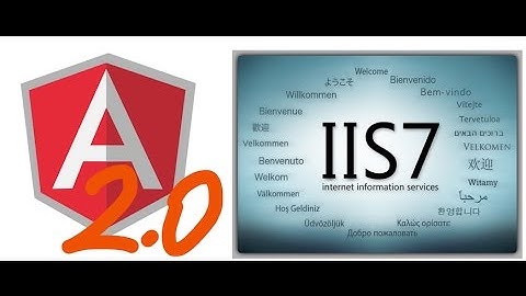 Deploy (Build) Angular 2 application on IIS