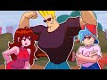 ESSE MOD CLÁSSICO VAI TE FAZER MORRER DE RIR Friday Night Funkin VS Johnny Bravo 
