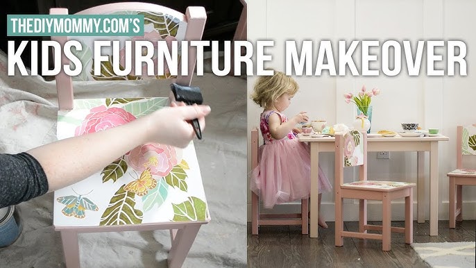 DIY Kids Table Makeover - The Sweetest Occasion