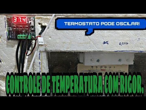 Controle de temperatura na chocadeira artesanal | Criatório Ferreiras