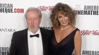 Ridley Scott & Giannina Facio 30th Annual American Cinematheque Award Gala Red Carpet