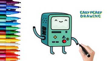 How To Draw BMO | Adventure Time Drawing Lesson for Beginners