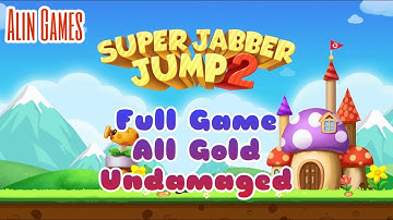 Alin - Super Jabber Jump 2 - Full Game - All Gold - Undamaged